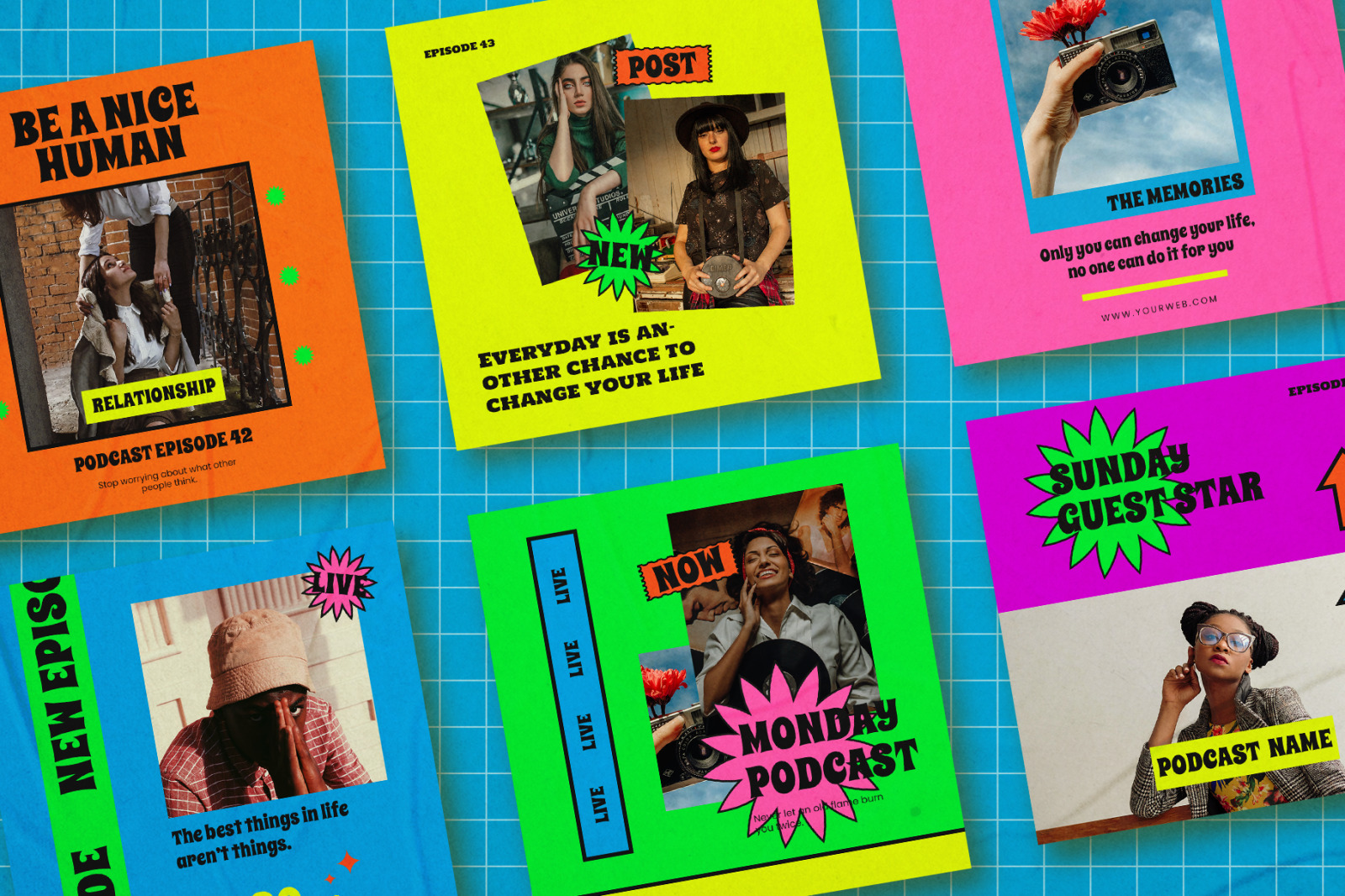 Podcast - Retro Instagram Stories & Post Podcast - Retro Instagram Stories & Post