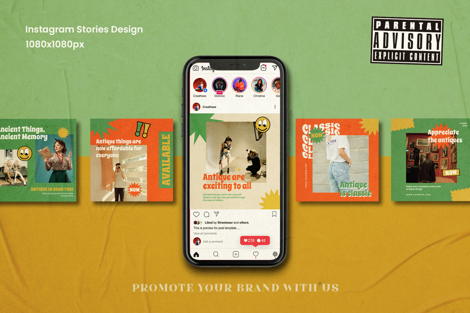 Antique - Retro Instagram Stories & Post Antique - Retro Instagram Stories & Post