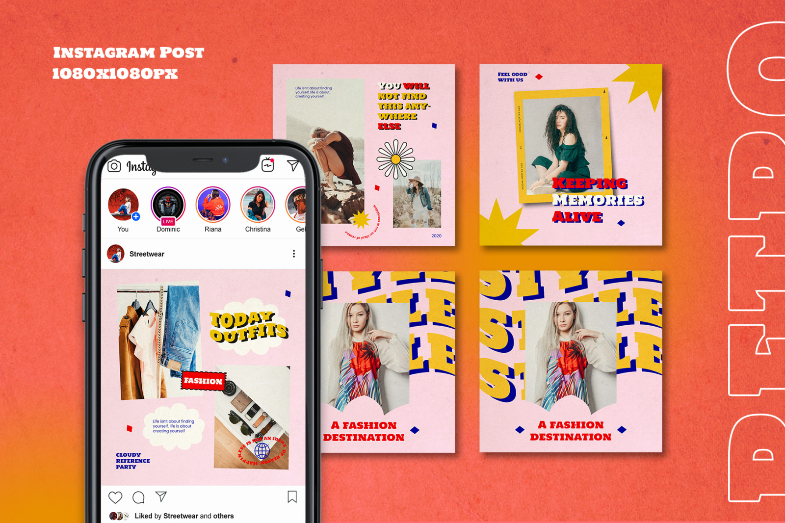 Candy - Retro Instagram Stories & Post Candy - Retro Instagram Stories & Post