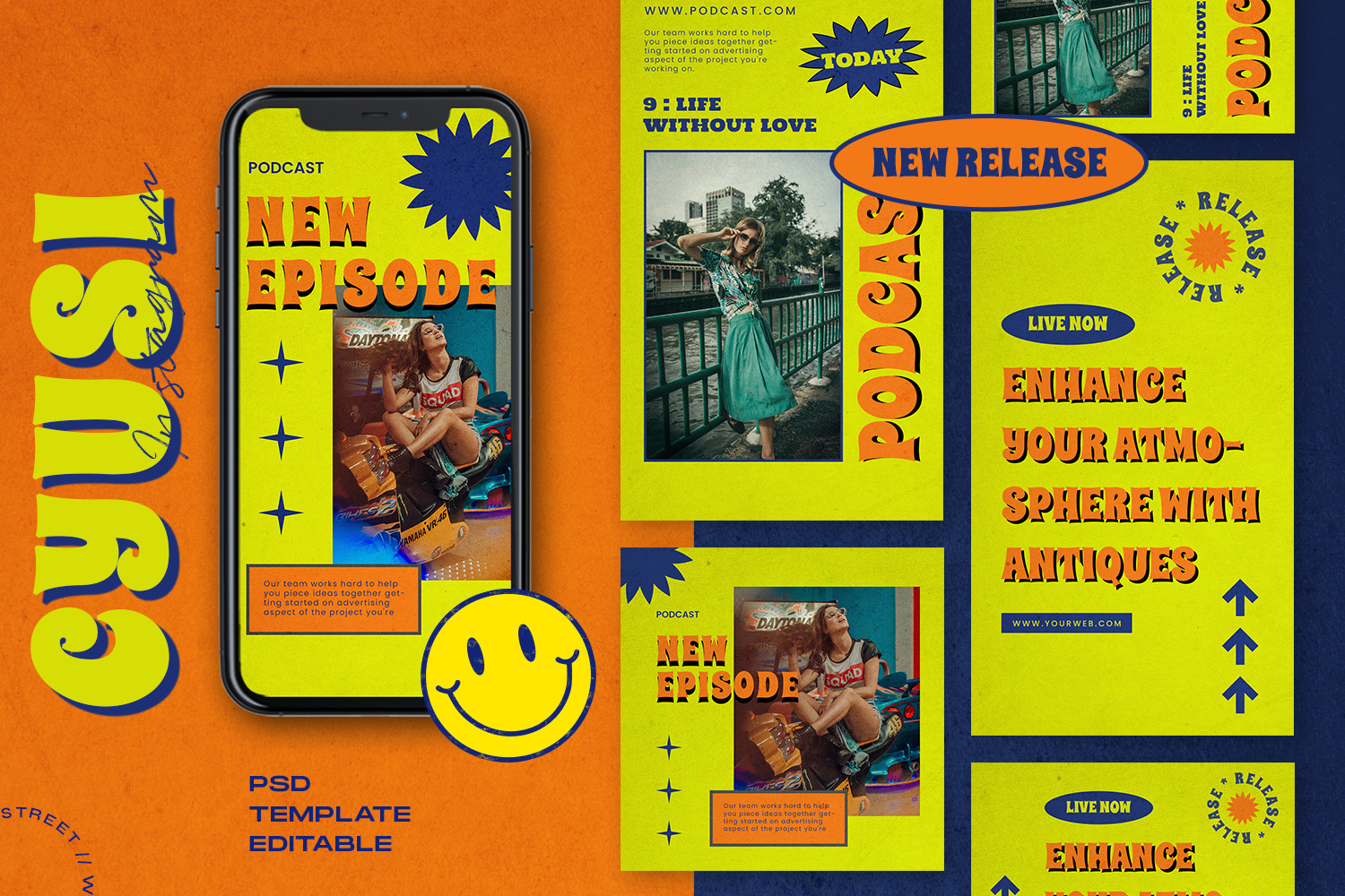 Cyusi - Retro Instagram Stories & Post Cyusi - Retro Instagram Stories & Post
