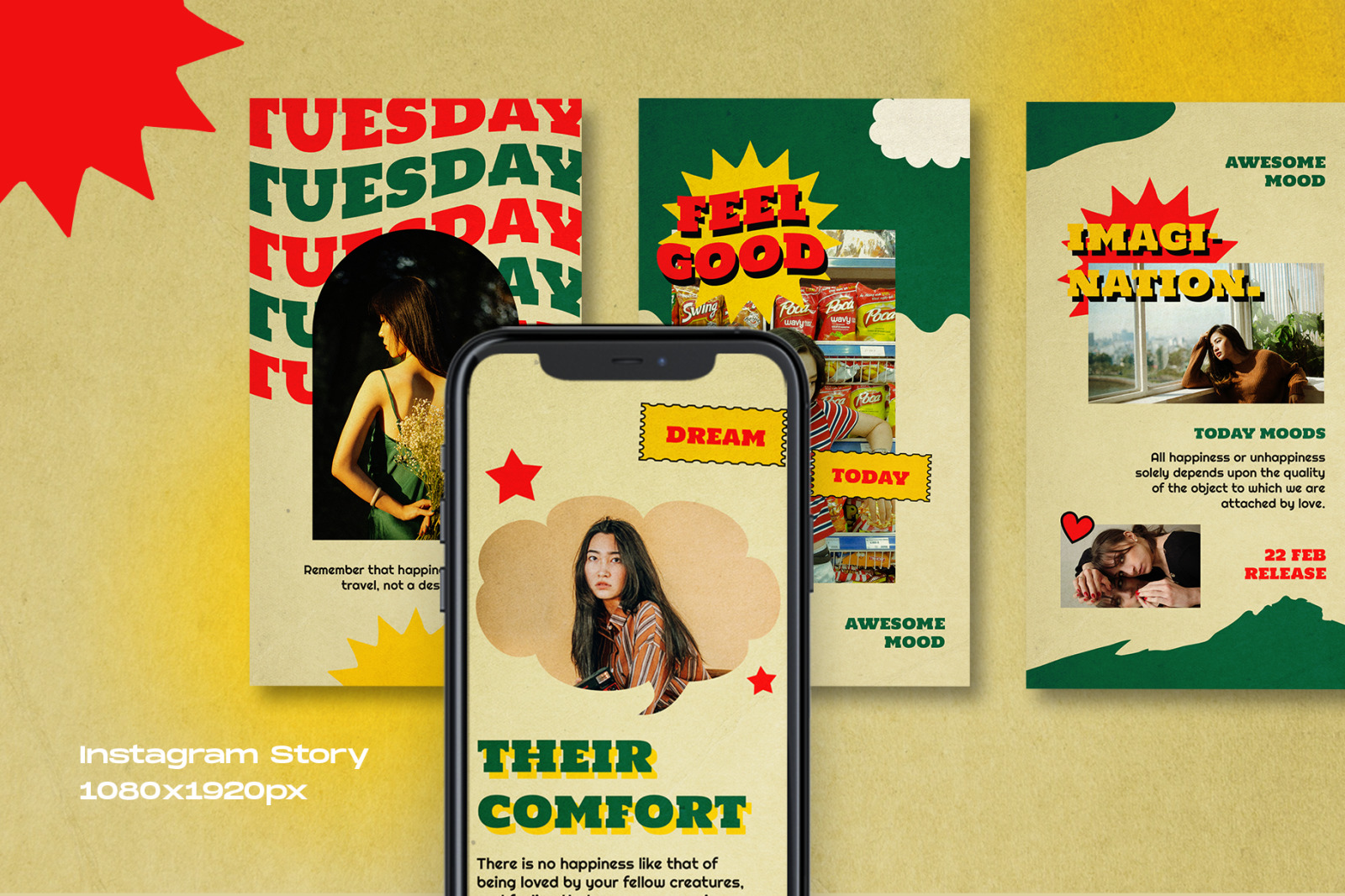 Rainbow - Retro Instagram Stories & Post Rainbow - Retro Instagram Stories & Post