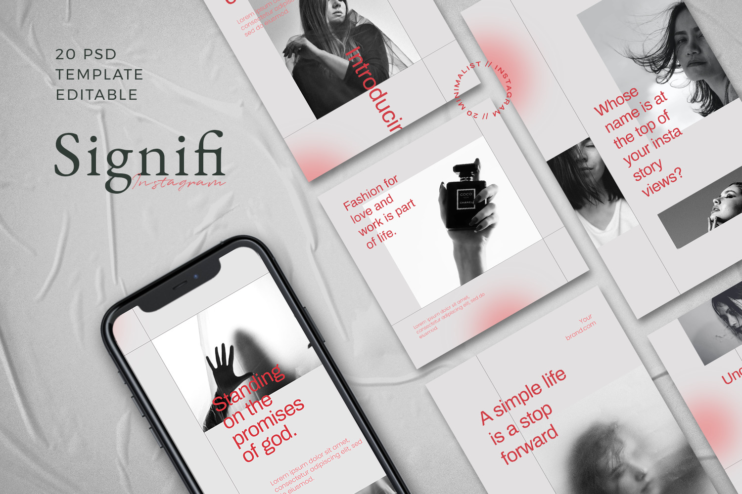 Signifi - Minimalist Instagram Stories &amp; Post