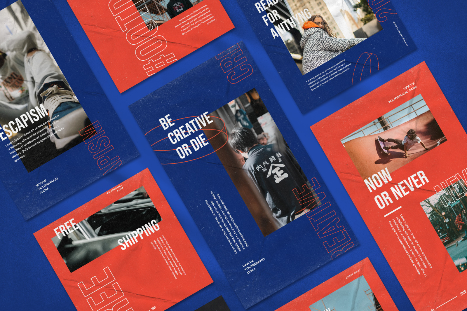 Escapism - Instagram Stories & Post Template Escapism - Instagram Stories & Post Template