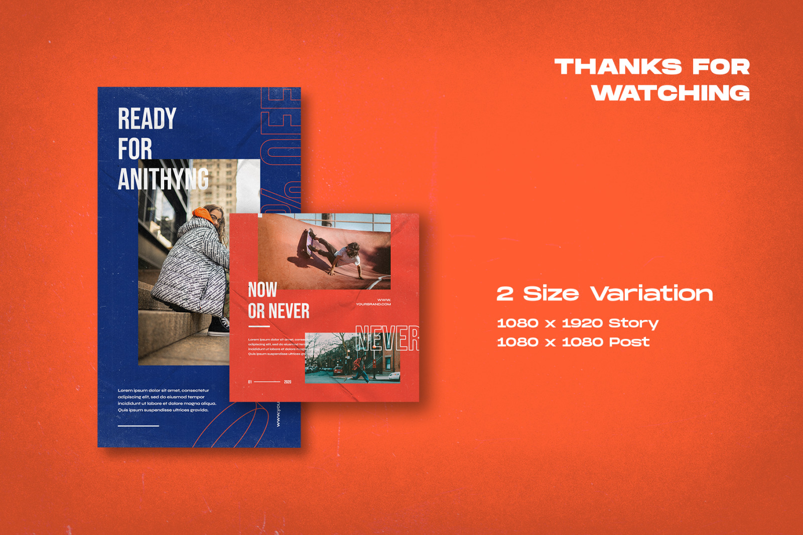Escapism - Instagram Stories & Post Template Escapism - Instagram Stories & Post Template