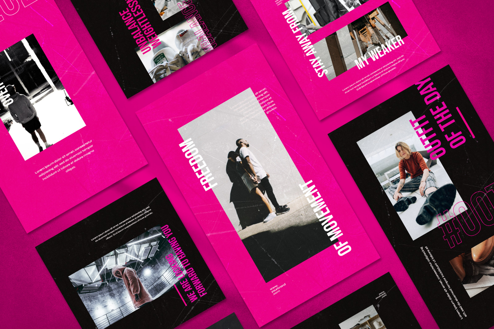 Unbalance - Instagram Stories & Post Template Unbalance - Instagram Stories & Post Template