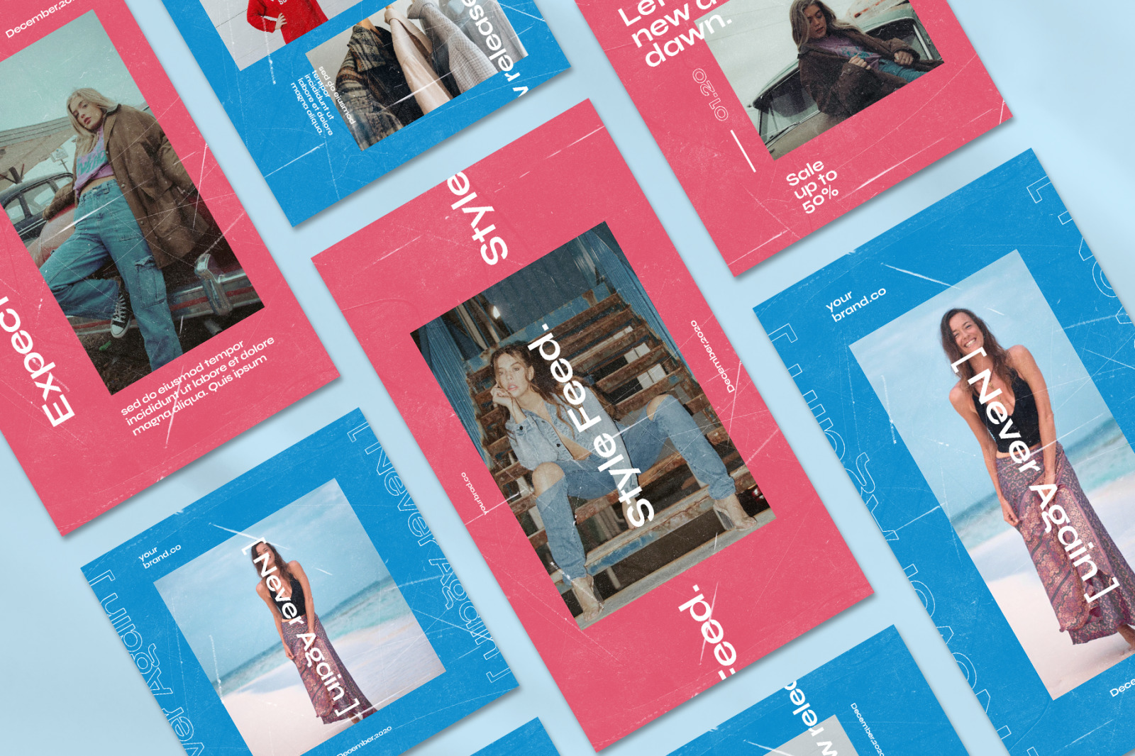 Expect - Instagram Stories & Post Template Expect - Instagram Stories & Post Template