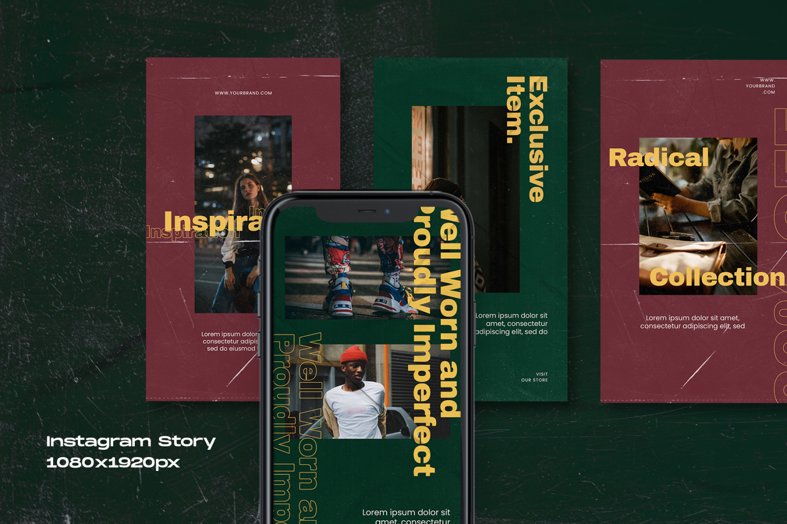 Radical - Instagram Stories & Post Template Radical - Instagram Stories & Post Template