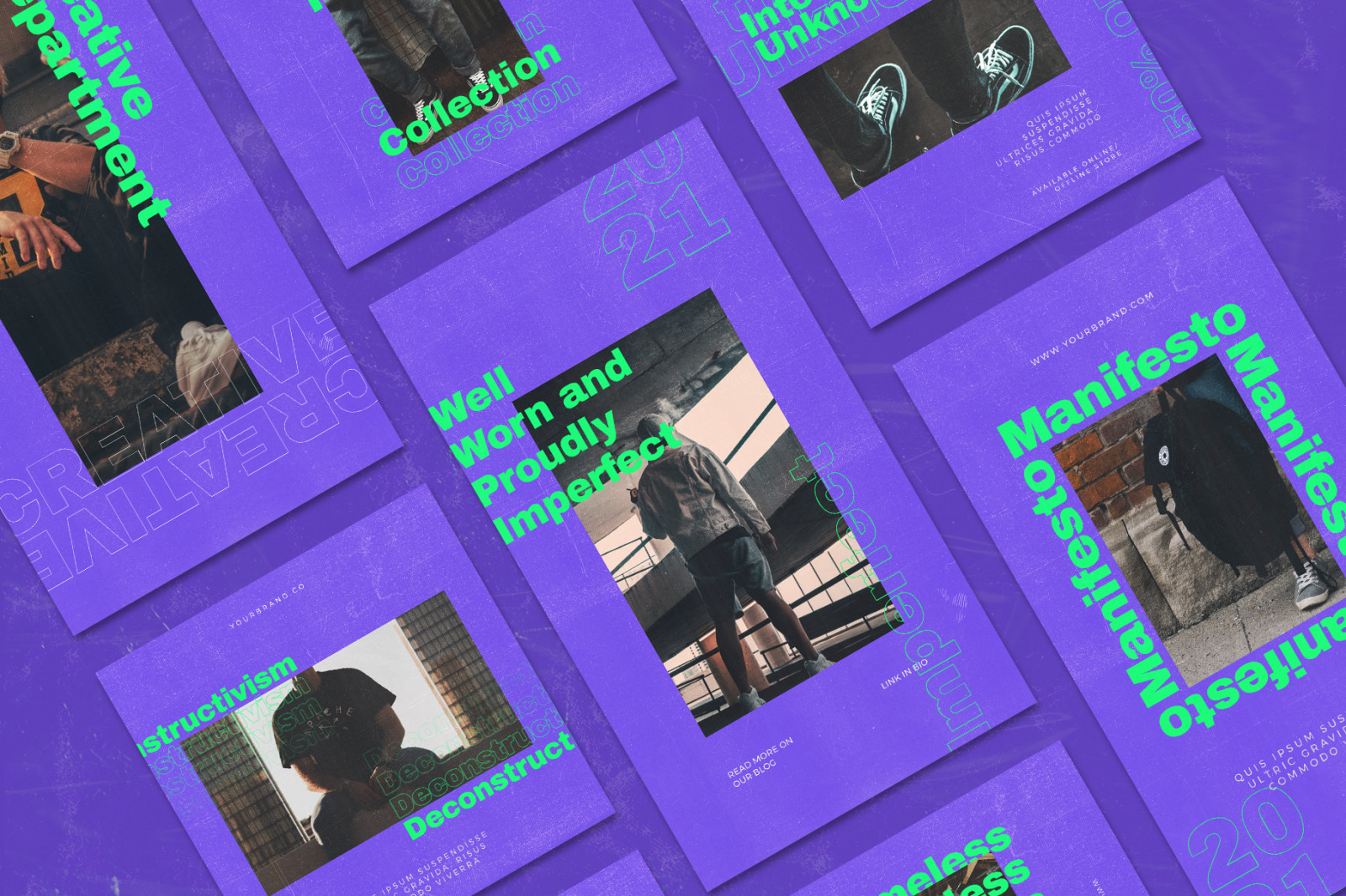 Frozzy - Instagram Stories & Post Template Frozzy - Instagram Stories & Post Template