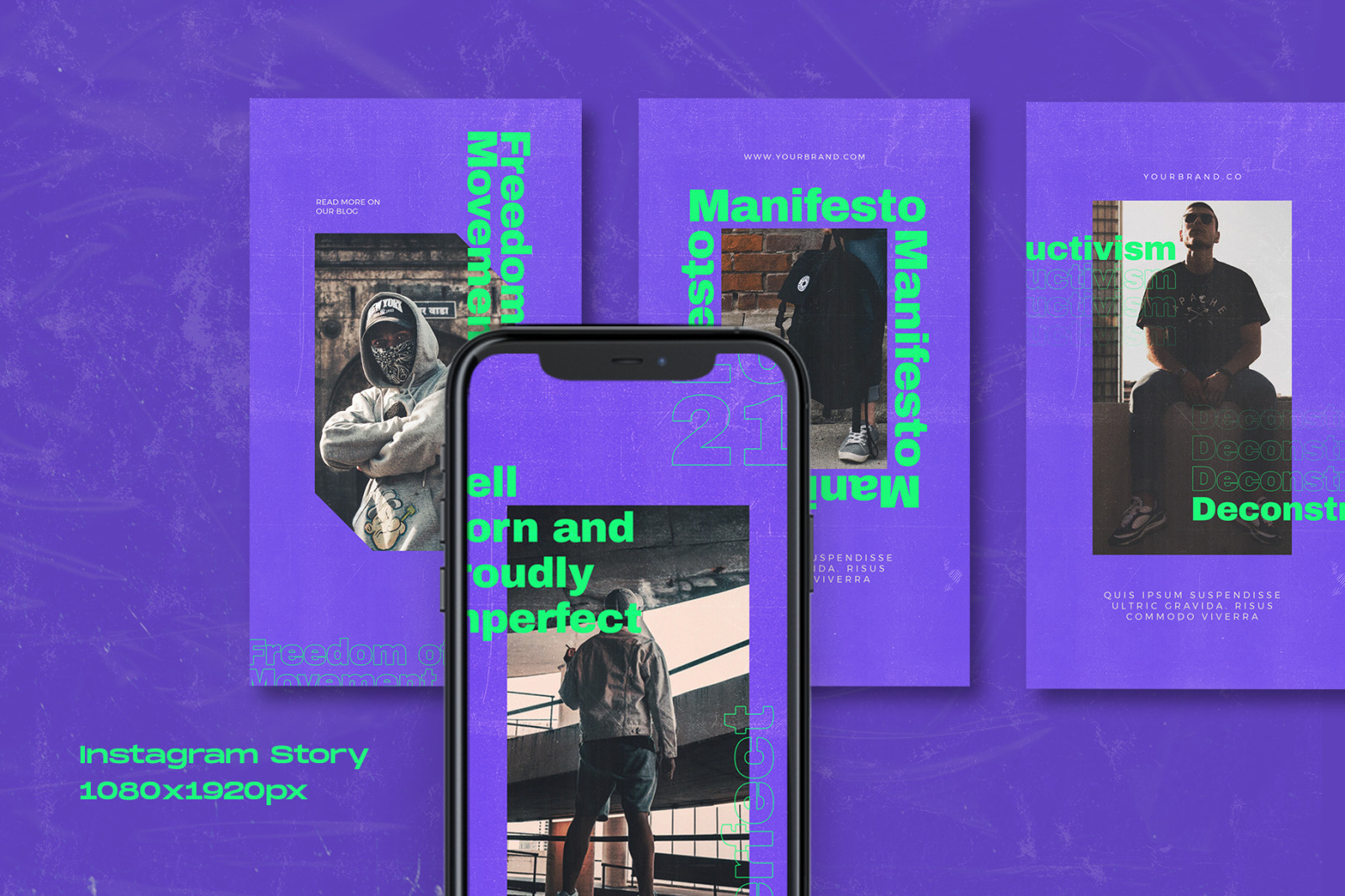 Frozzy - Instagram Stories & Post Template Frozzy - Instagram Stories & Post Template