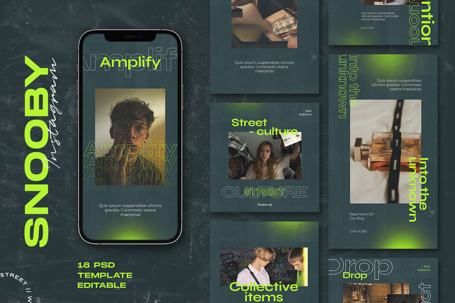 Snooby - Instagram Stories & Post Template Snooby - Instagram Stories & Post Template