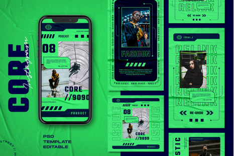 Core - Instagram Stories & Post Template - Instapost