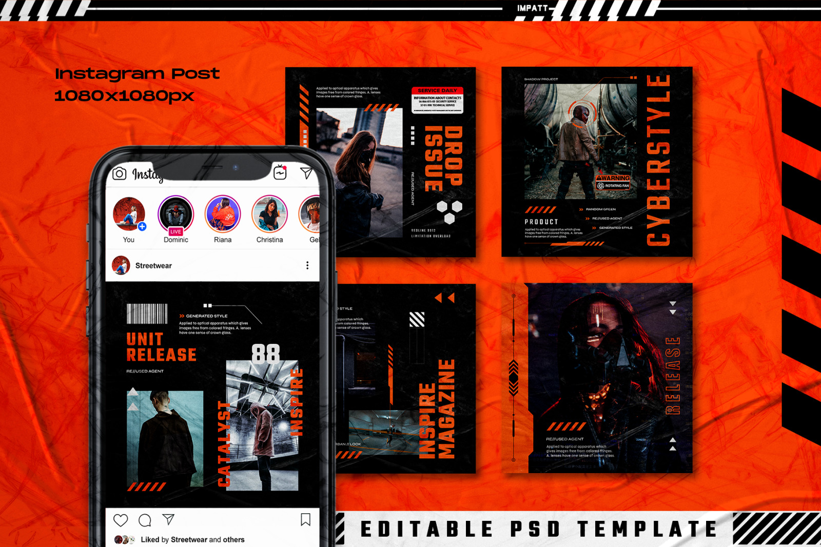 Aphelion - Instagram Stories & Post Template Aphelion - Instagram Stories & Post Template