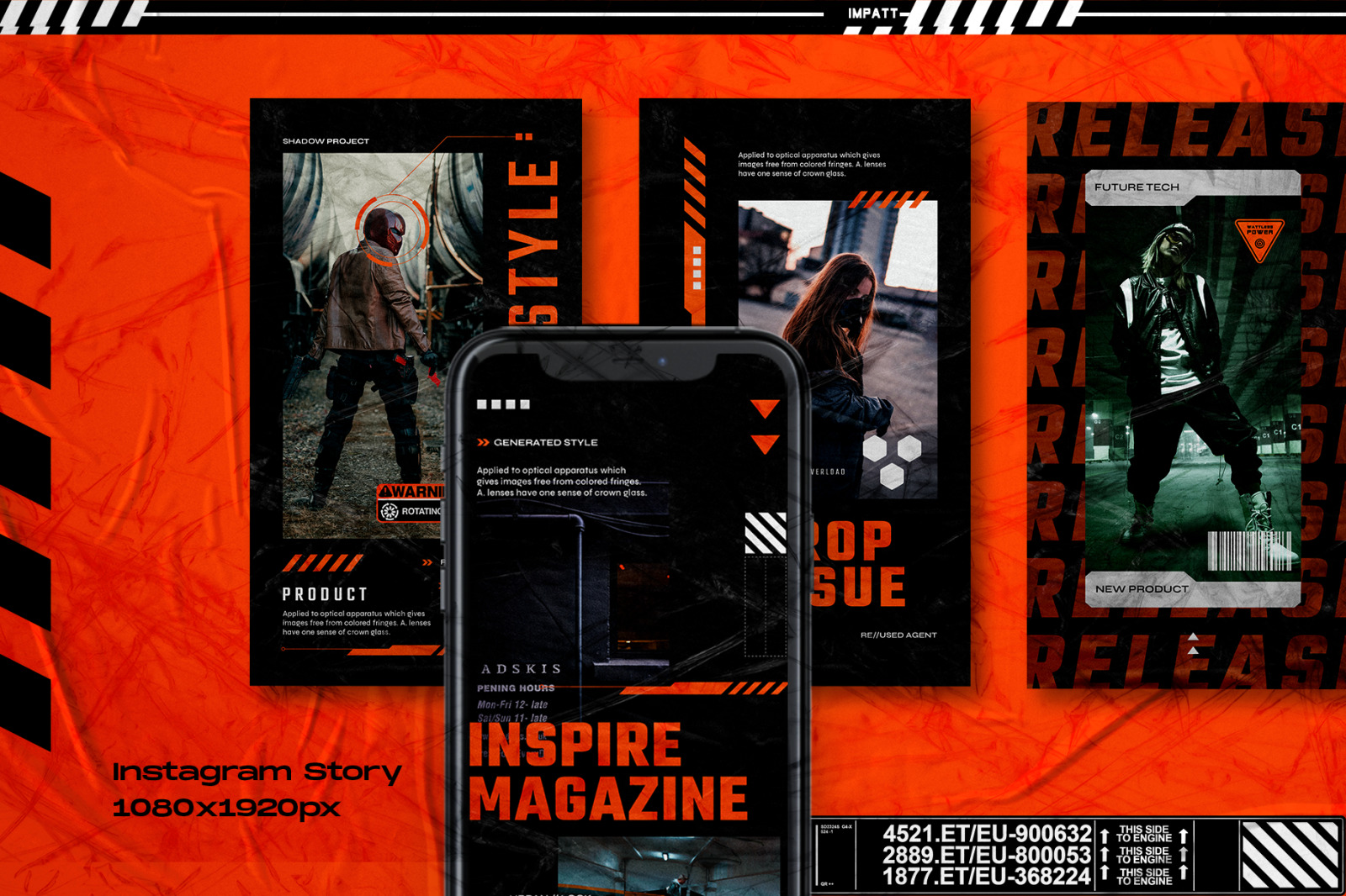 Aphelion - Instagram Stories & Post Template Aphelion - Instagram Stories & Post Template