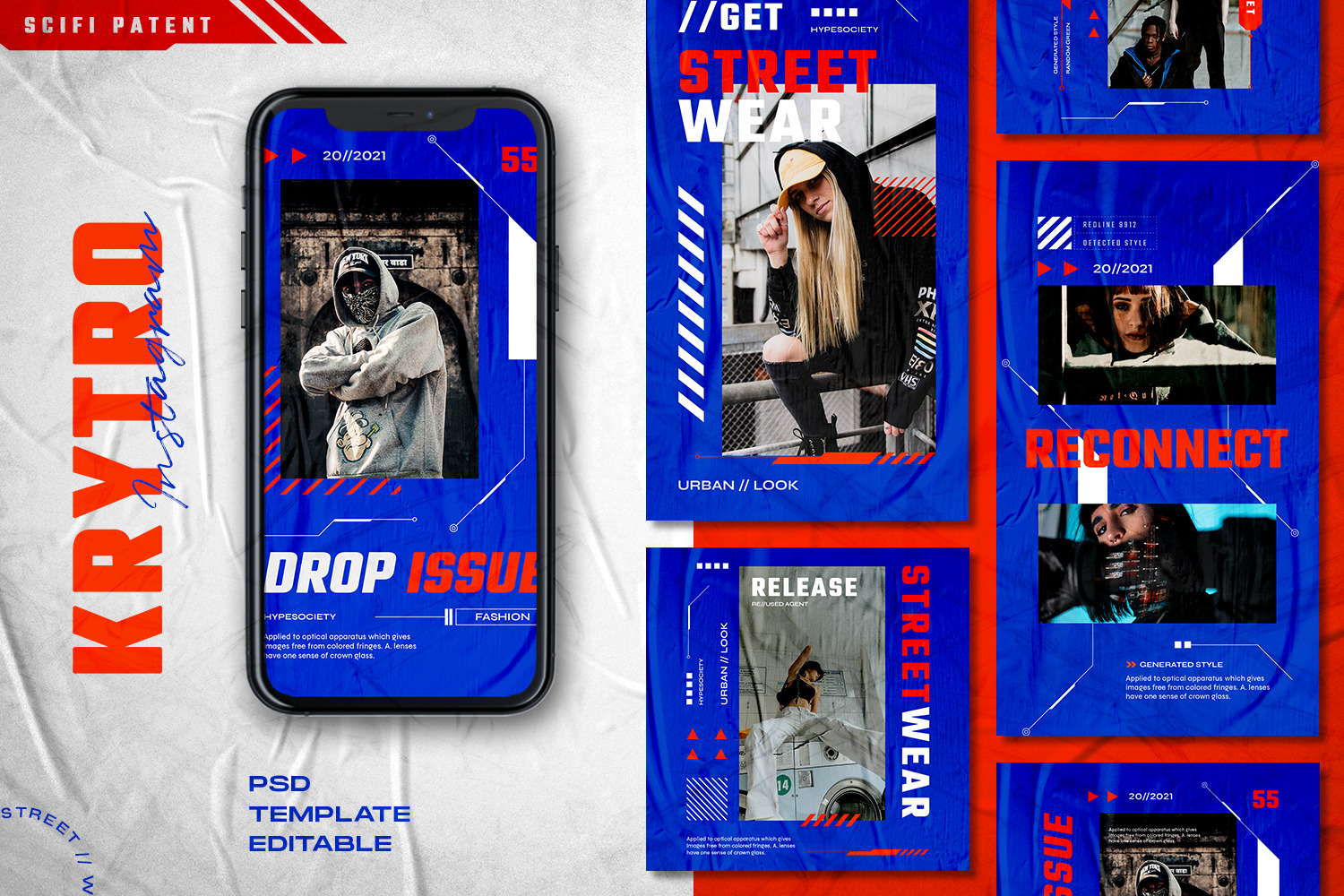 Krytro - Instagram Stories & Post Template Krytro - Instagram Stories & Post Template