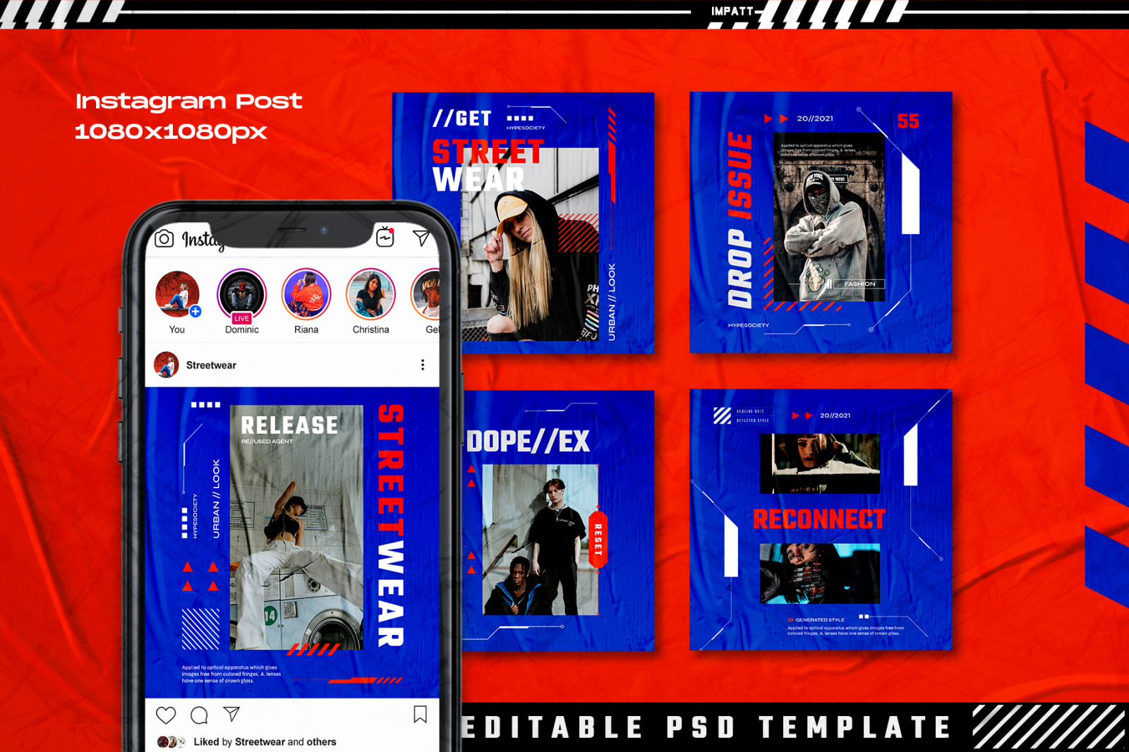 Krytro - Instagram Stories & Post Template Krytro - Instagram Stories & Post Template