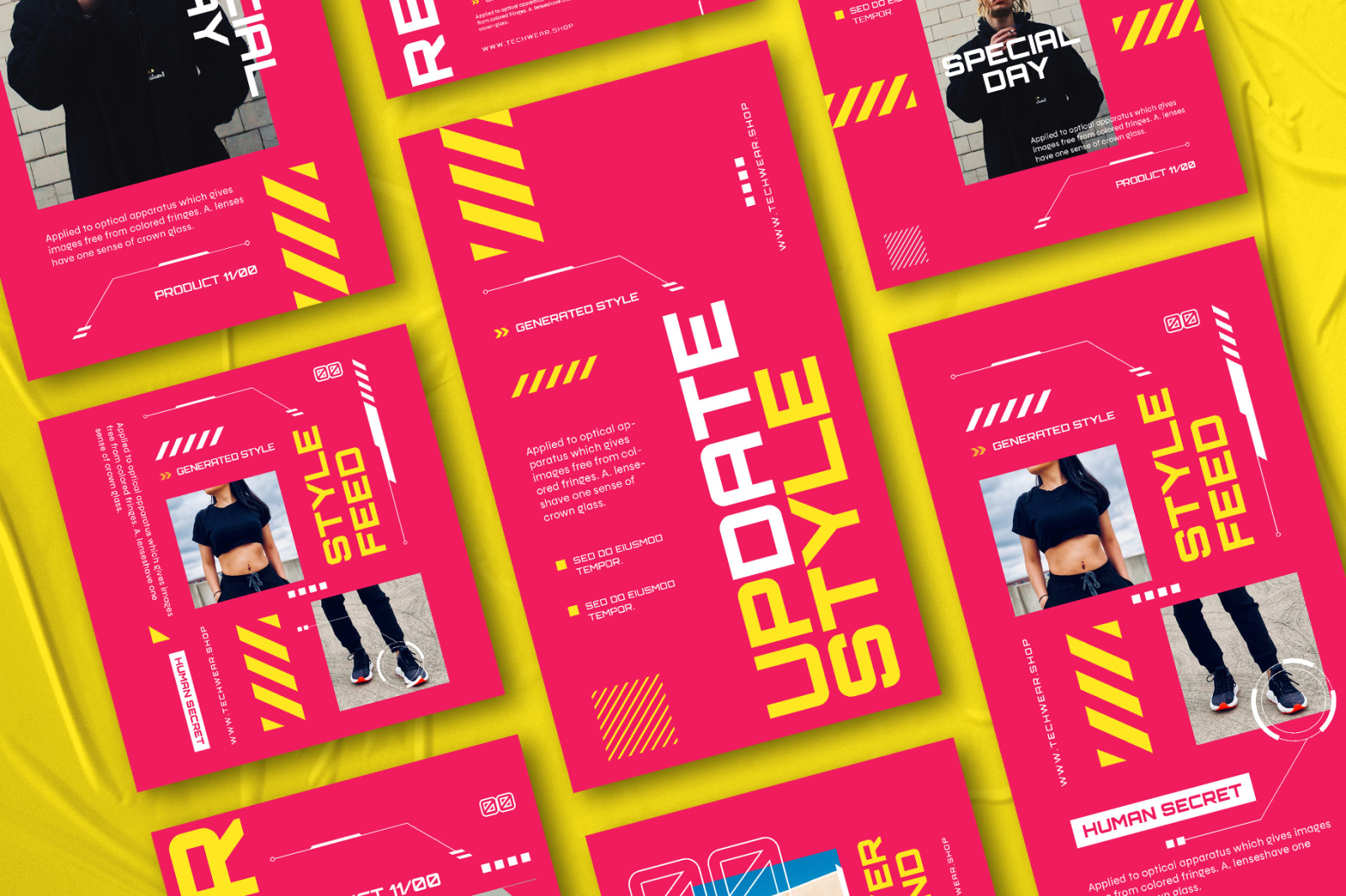 Necko - Instagram Stories & Post Template Necko - Instagram Stories & Post Template