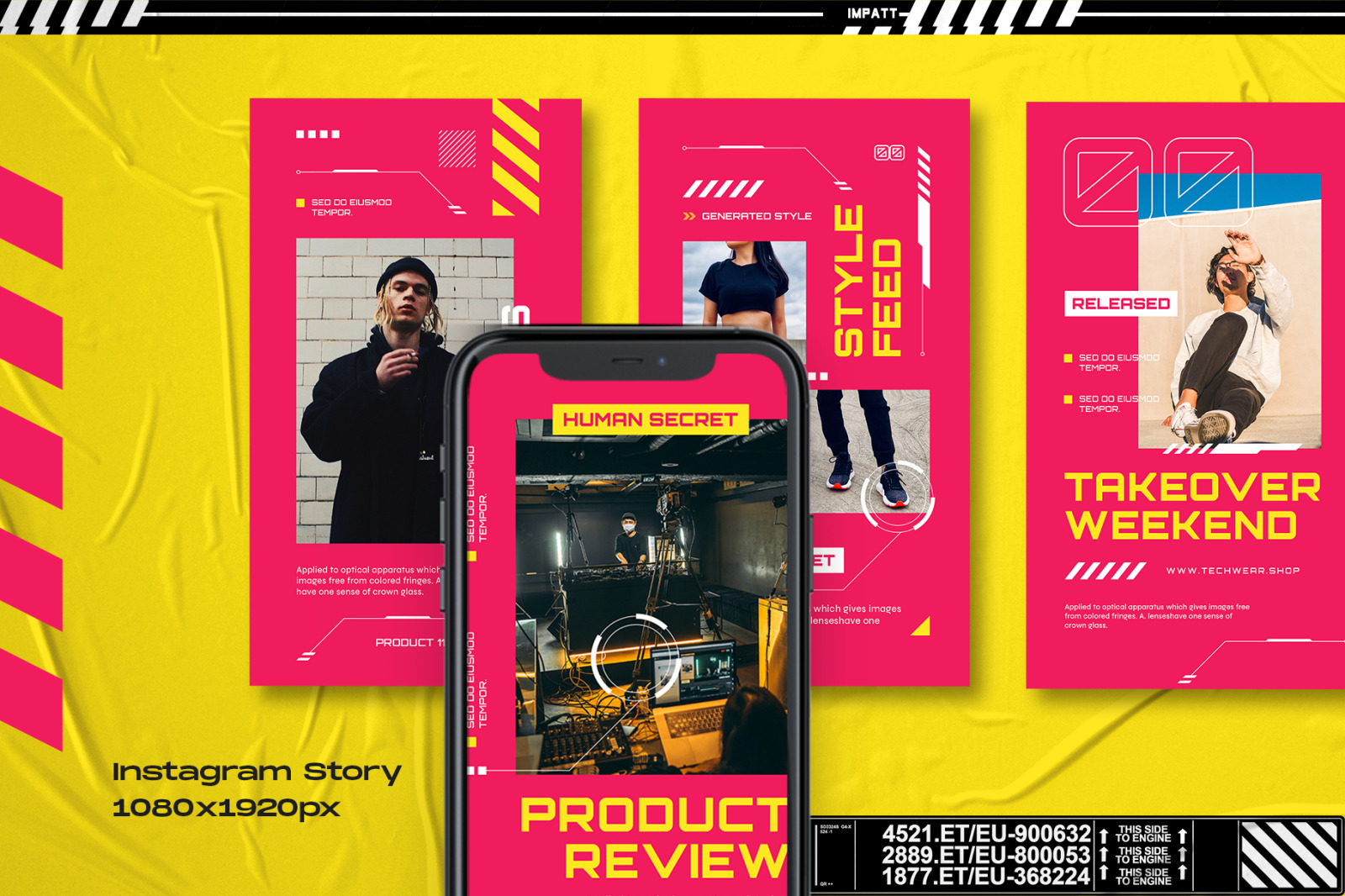 Necko - Instagram Stories & Post Template Necko - Instagram Stories & Post Template