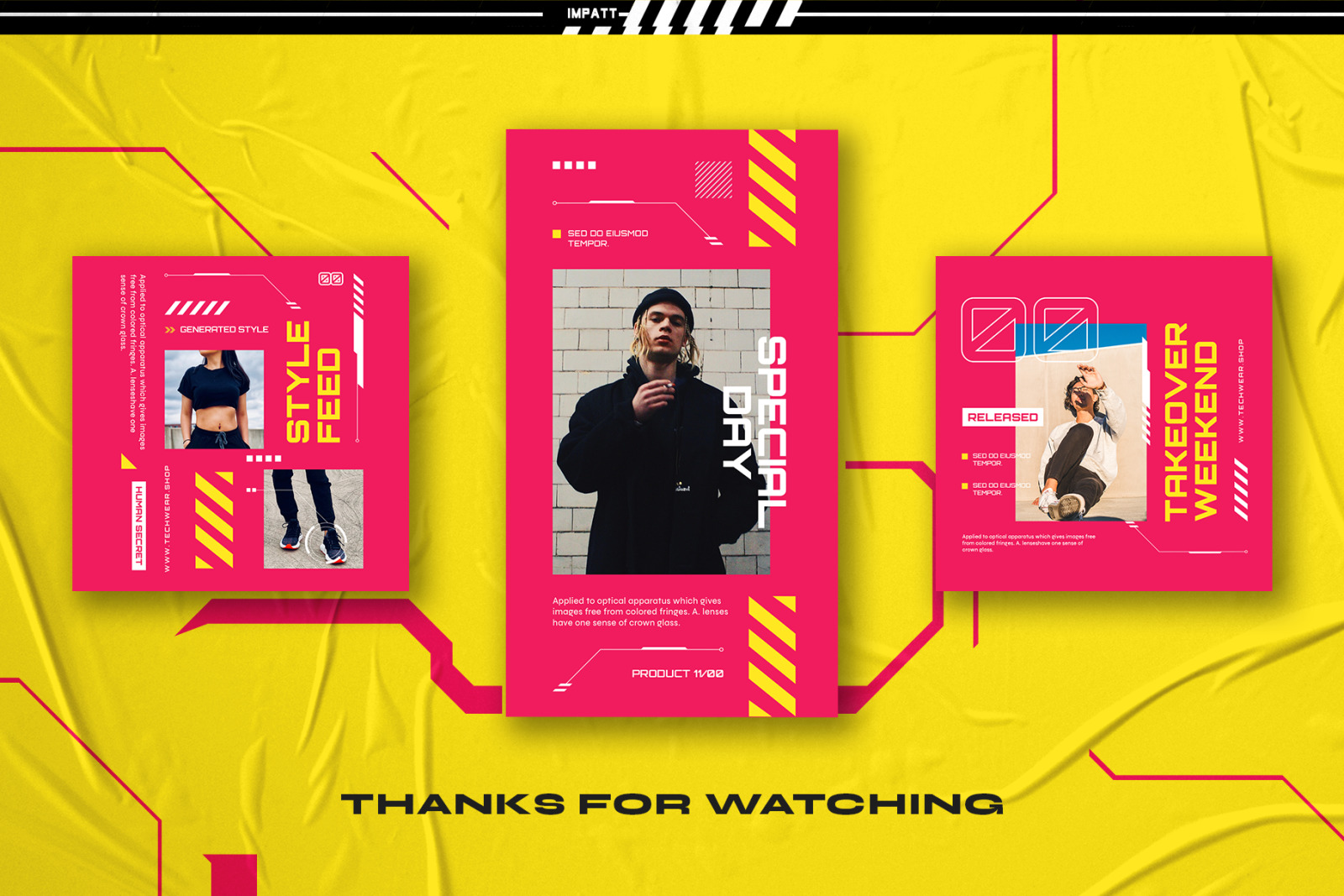 Necko - Instagram Stories & Post Template Necko - Instagram Stories & Post Template