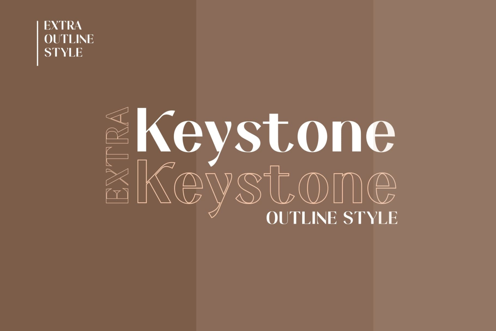 Keystone - an elegant sans