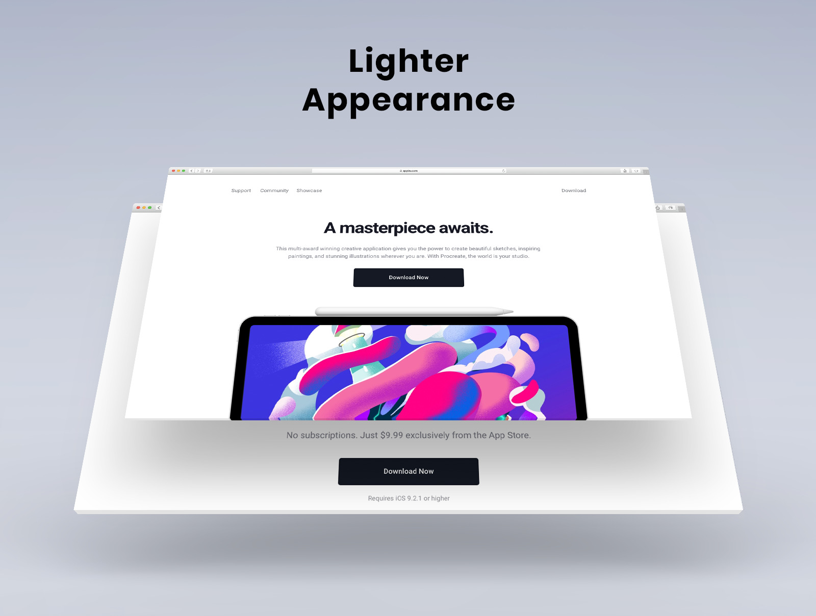 Responsive Website Browser Mockup