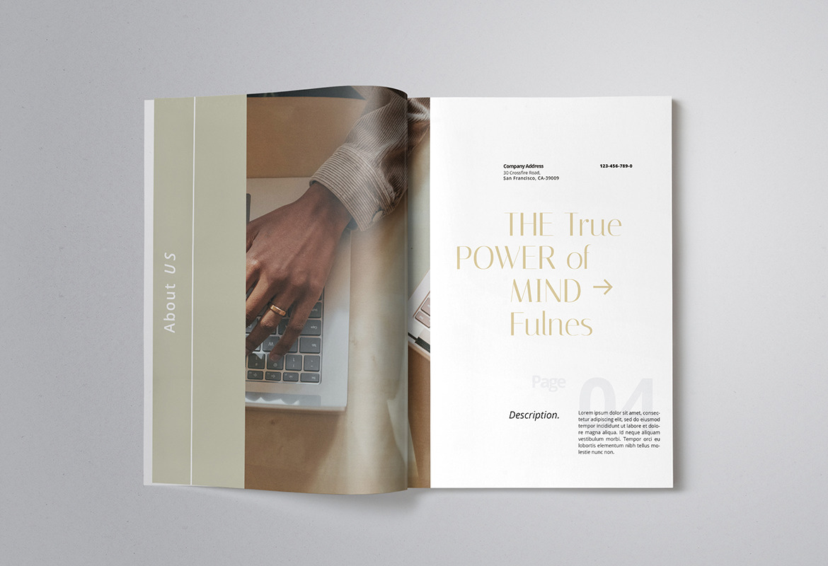 Modern and Minimalist Proposal Indesign Template