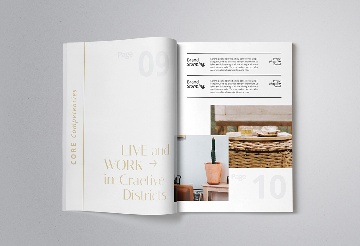 Modern and Minimalist Proposal Indesign Template Modern and Minimalist Proposal Indesign Template