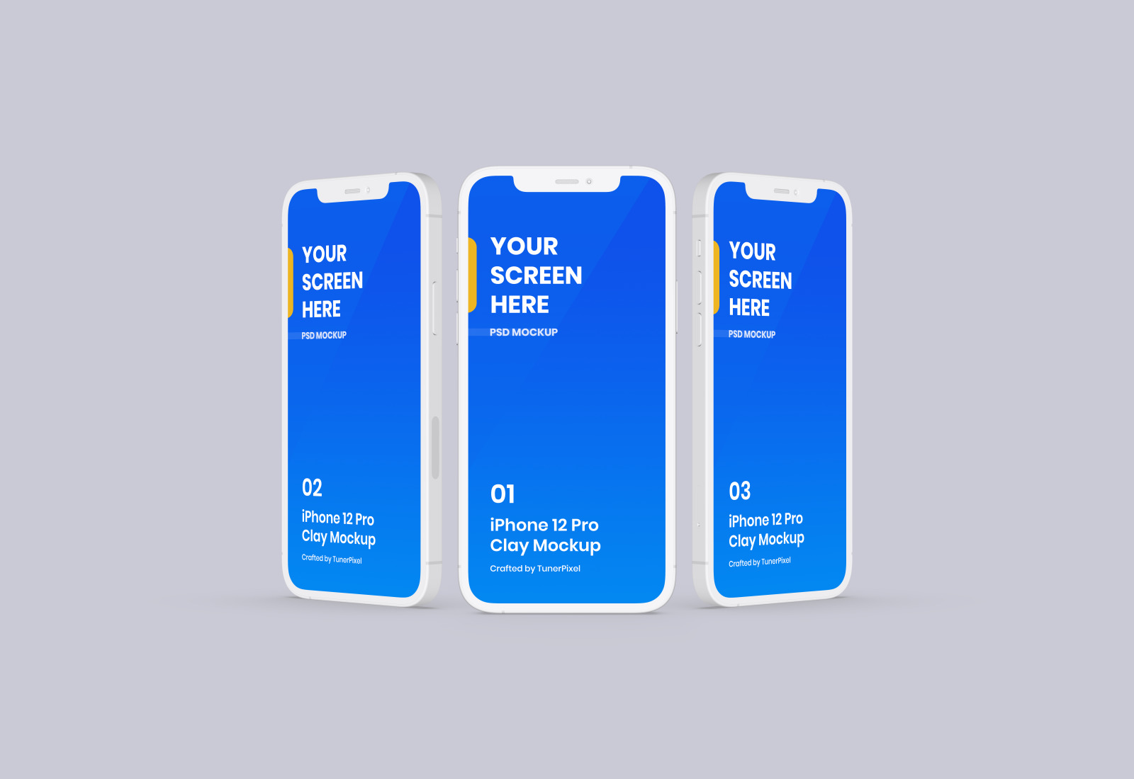iPhone 12 Pro Clay Mockup 1.0 iPhone 12 Pro Clay Mockup 1.0