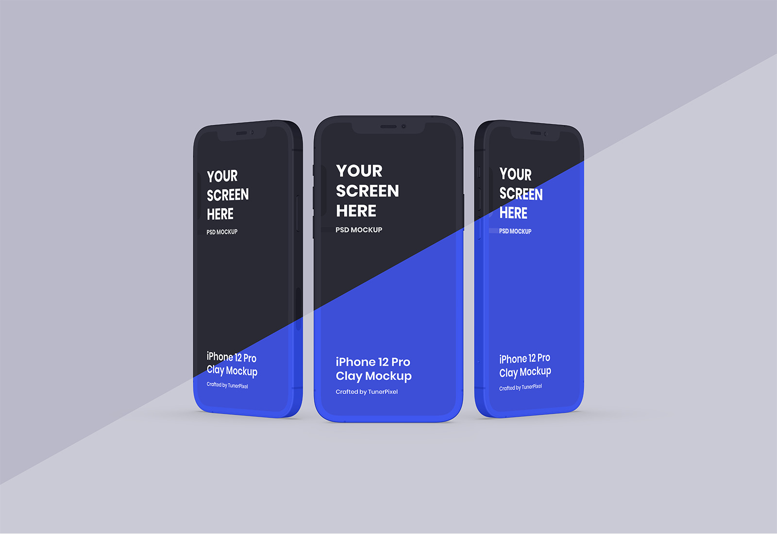 iPhone 12 Pro Clay Mockup 1.0 iPhone 12 Pro Clay Mockup 1.0
