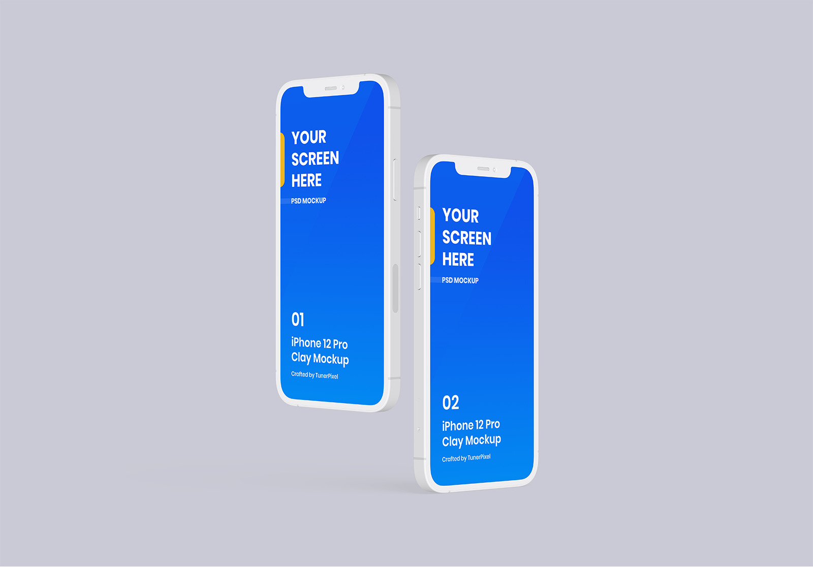 iPhone 12 Pro Clay Mockup 1.0 iPhone 12 Pro Clay Mockup 1.0