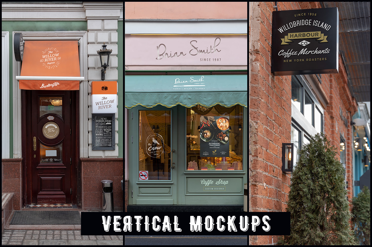 60 Signs, Facades and Frames mockups 60 Signs, Facades and Frames mockups
