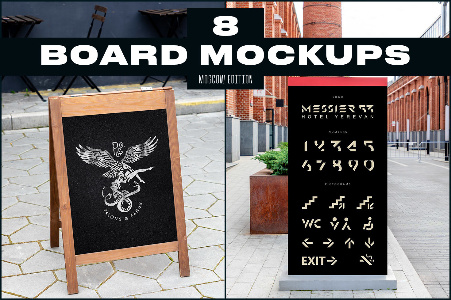 50 Signs & Boards Mockups 50 Signs & Boards Mockups