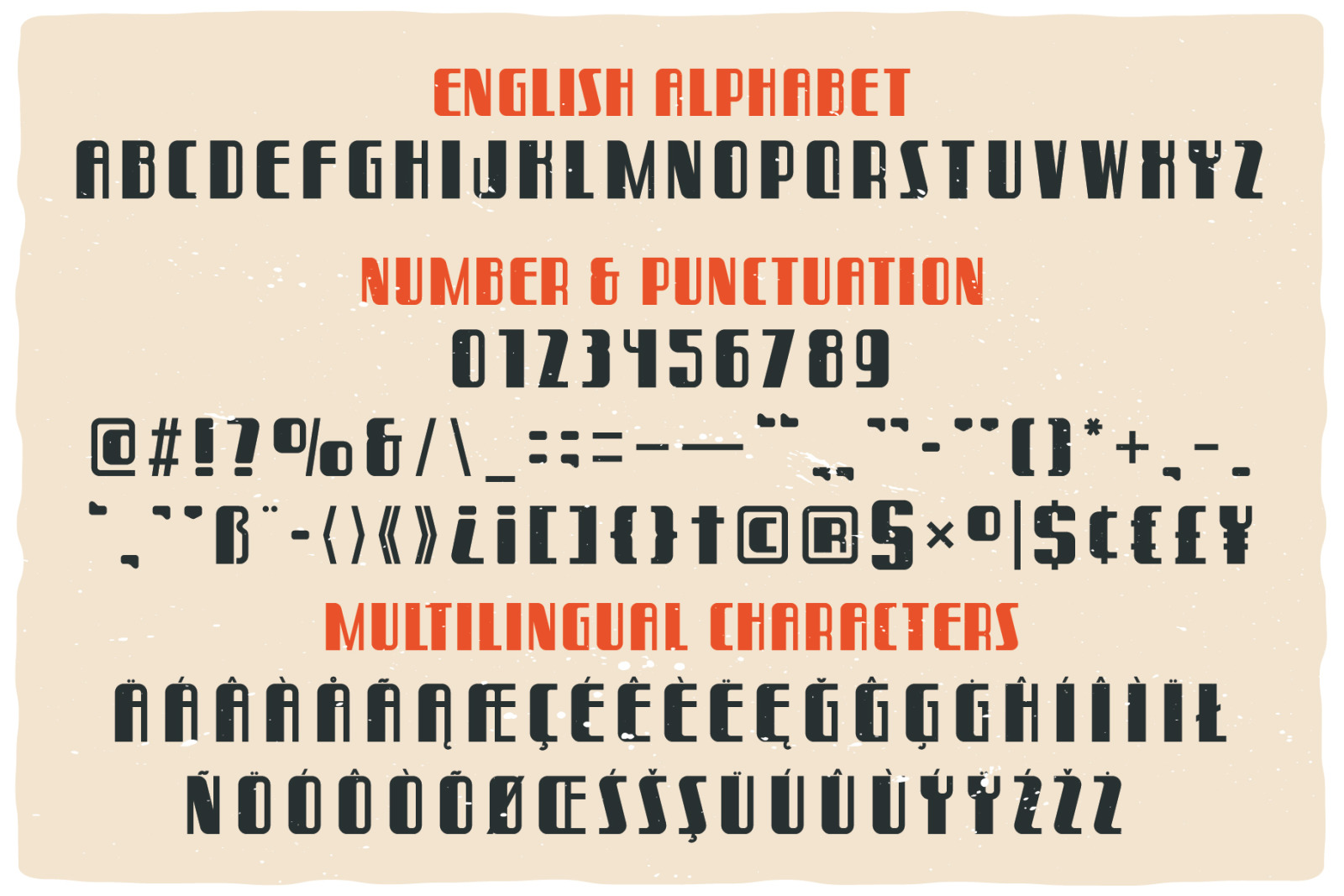 Eight Cylinder Font