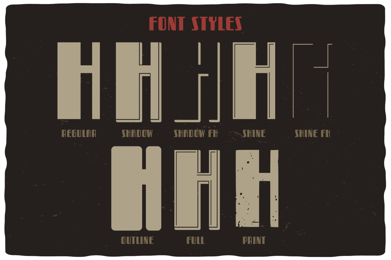 Eight Cylinder Font