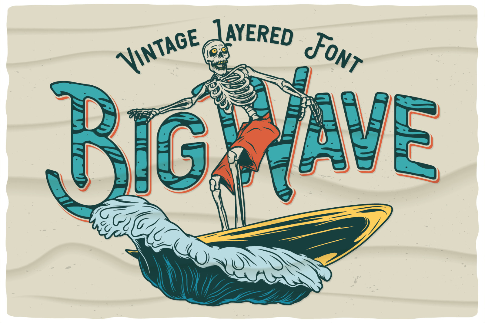 Big Wave Font Big Wave Font