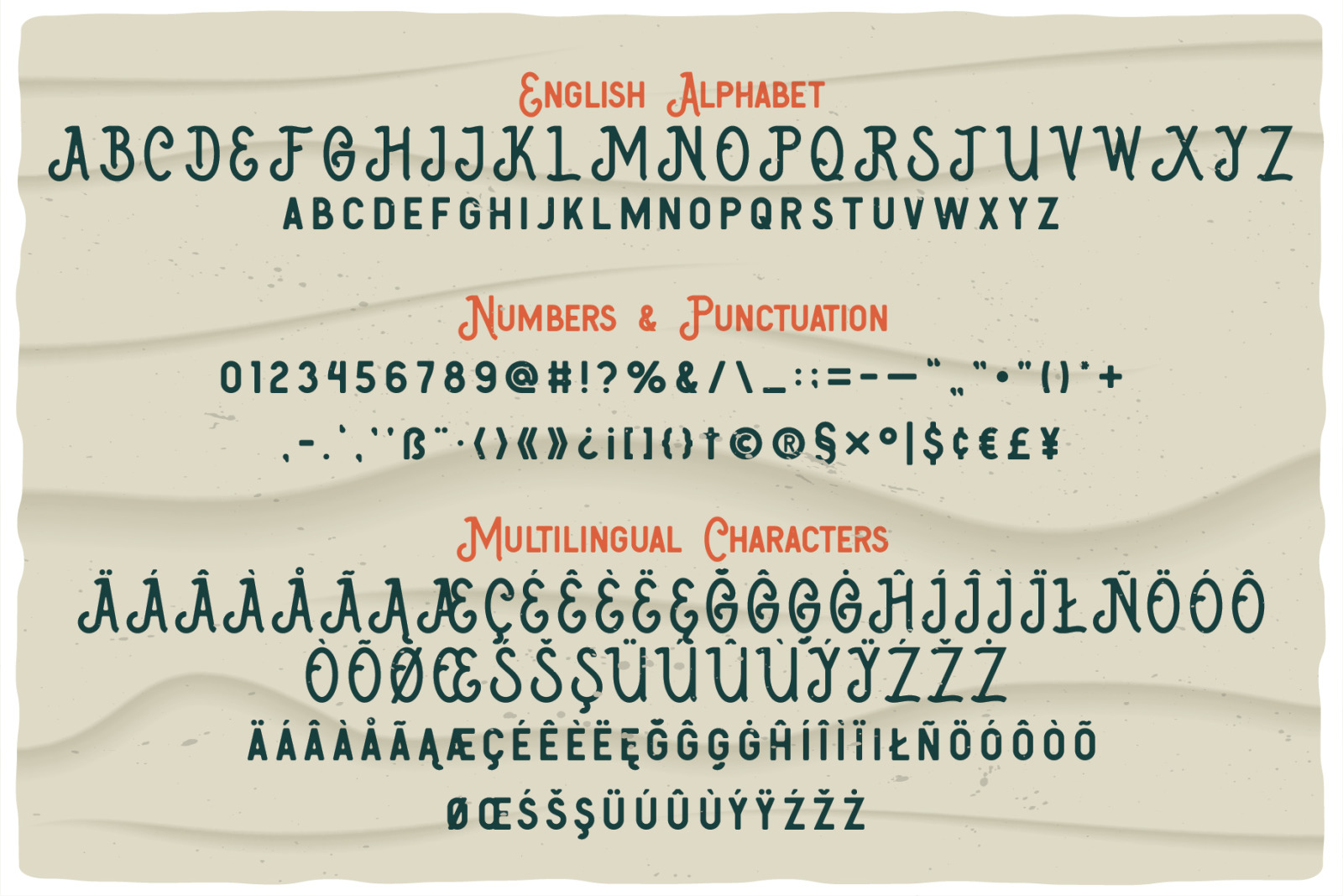 Big Wave Font Big Wave Font