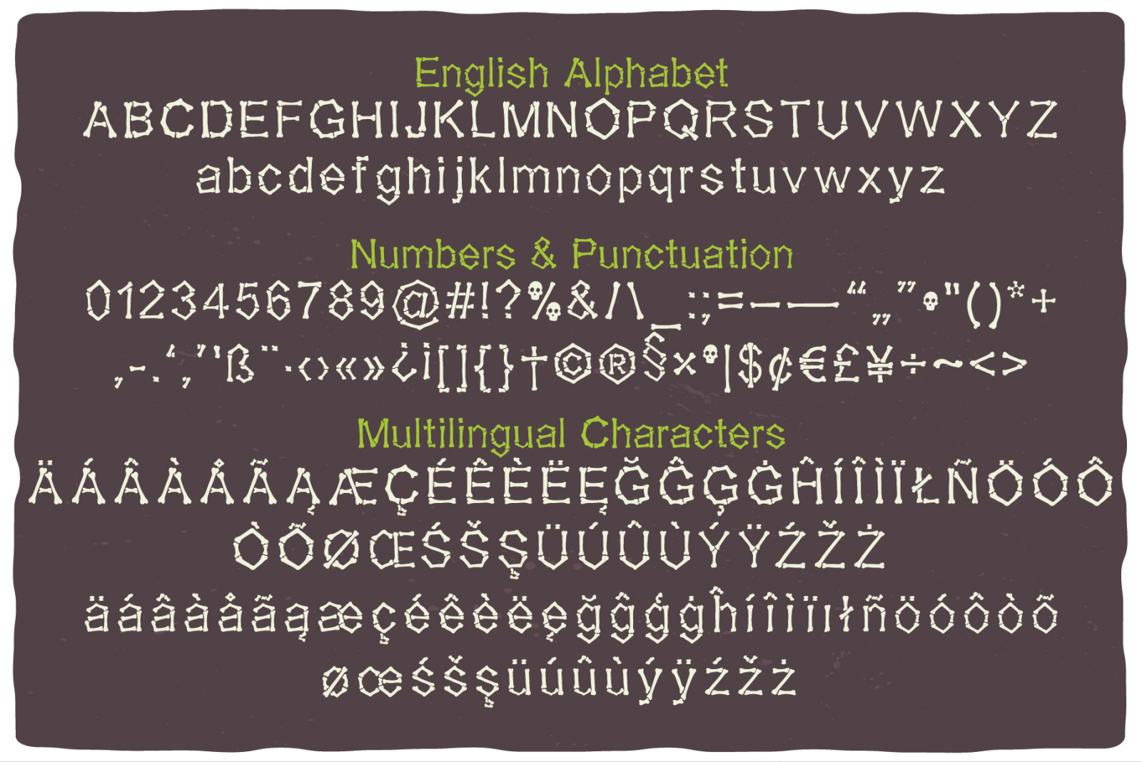 Falange Font