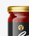 BBQ Sauce Jar Mockup