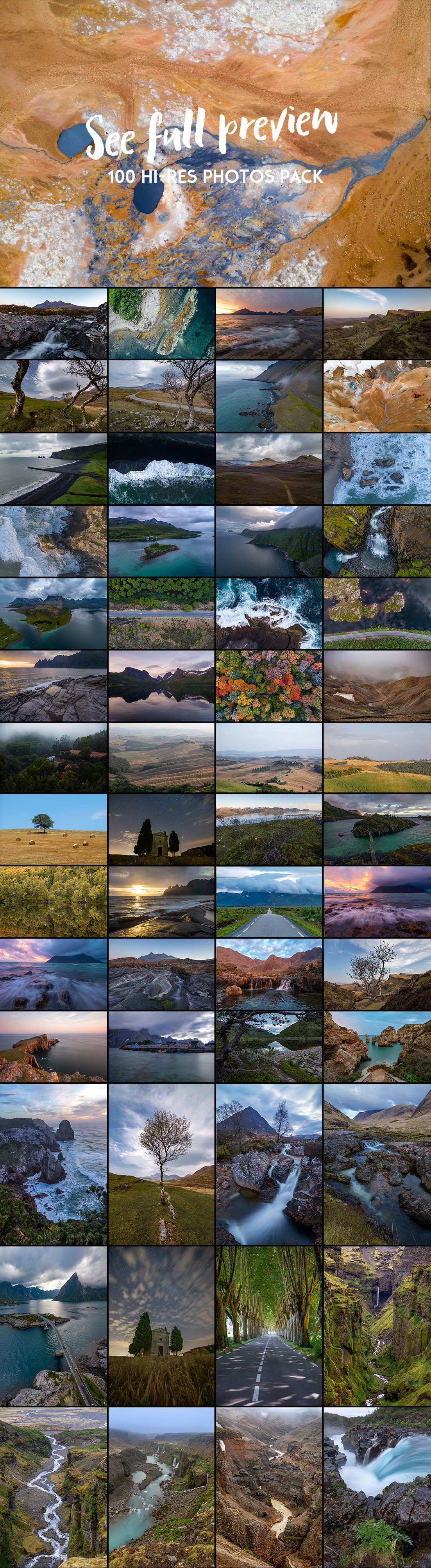 Go Nature - 100 photos pack Go Nature - 100 photos pack