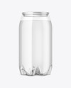 Clear PET Water Can Mockup