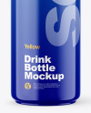 Glossy Drink Bottle Mockup