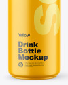 Matte Drink Bottle Mockup