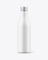 Matte Drink Bottle w/ Drops Mockup