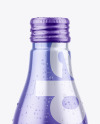 Metallic Drink Bottle w/ Drops Mockup