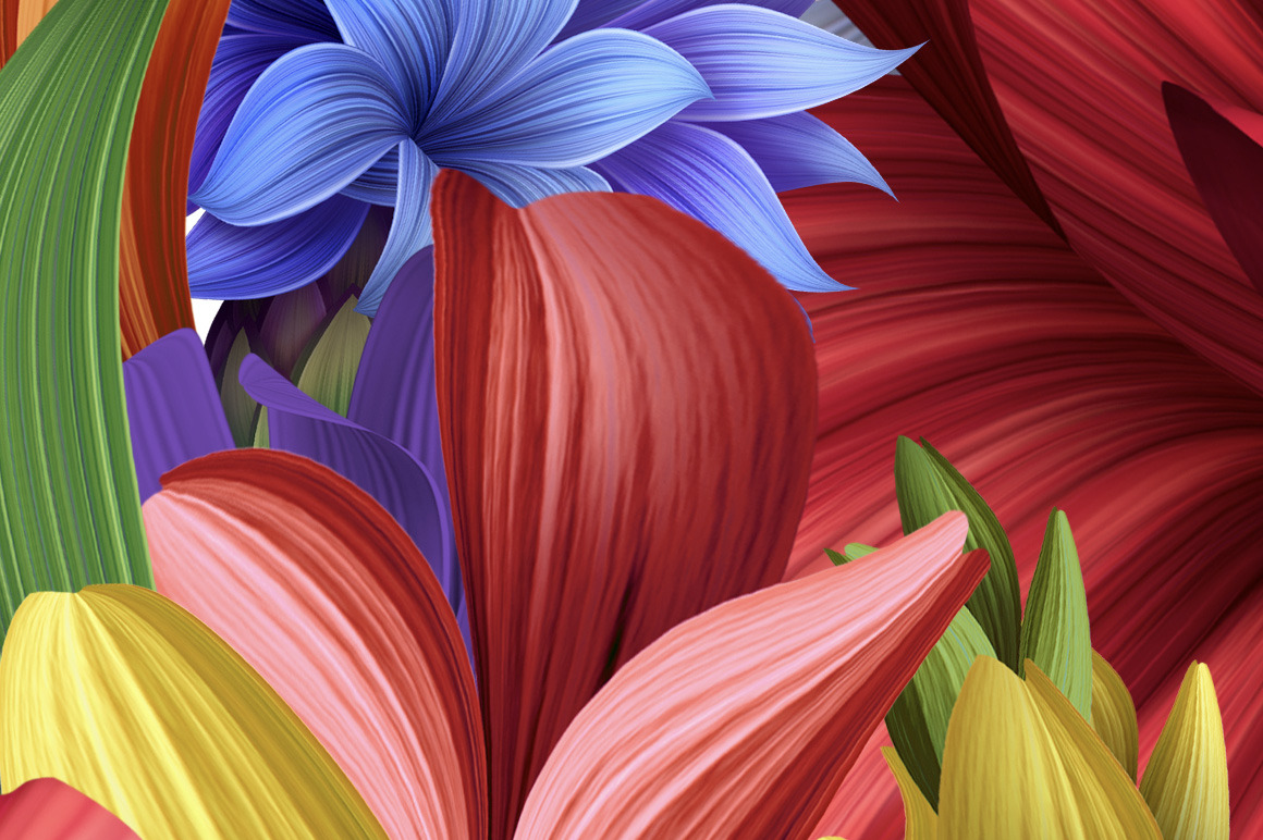Flowers Wacomka Font Flowers Wacomka Font