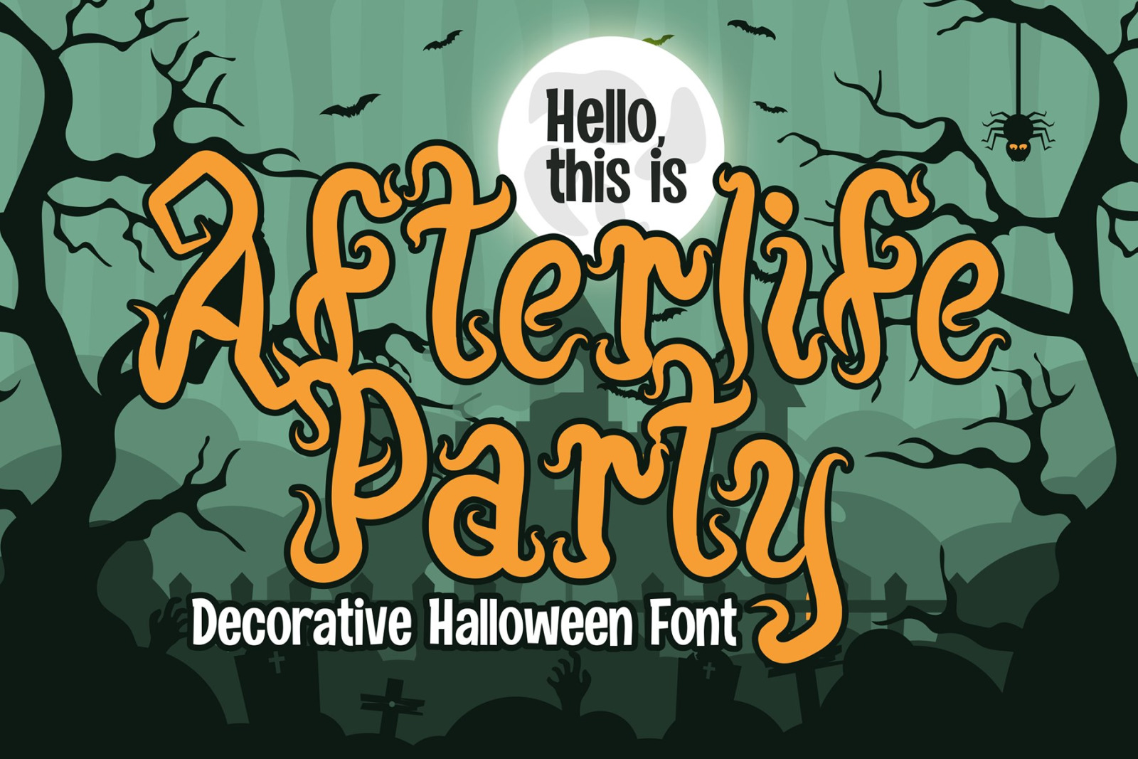 Afterlife Party Font Afterlife Party Font