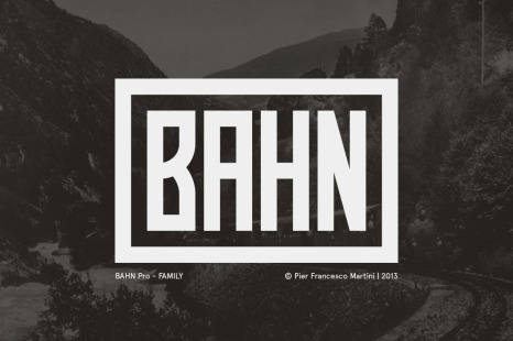 BAHN Pro - Family - Display sans