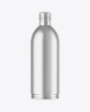 Metallic Bottle Mockup