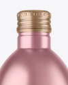 Metallic Bottle Mockup