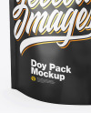 Matte Stand-Up Pouch Mockup