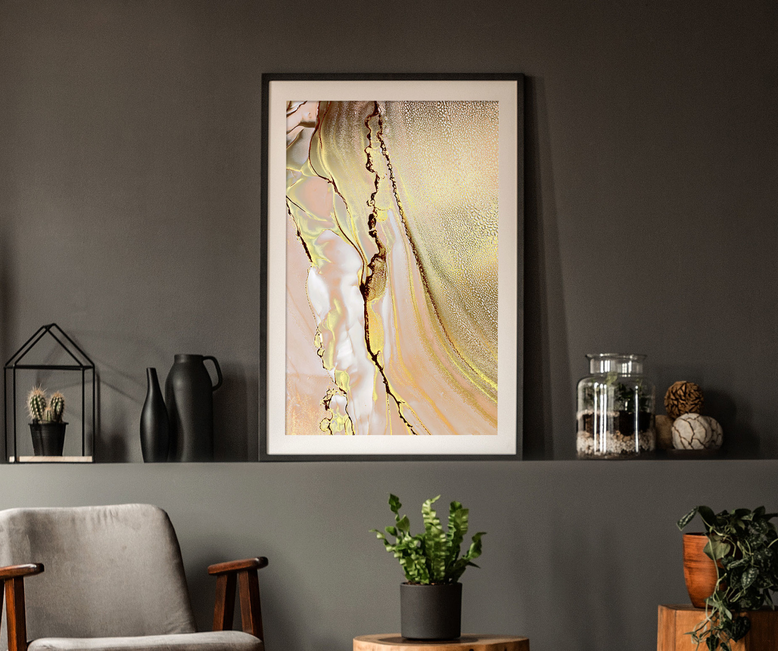 Gold Alcohol Ink Background Gold Alcohol Ink Background